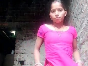Watch a stunning Indian girl strip and pose nude in a solo video