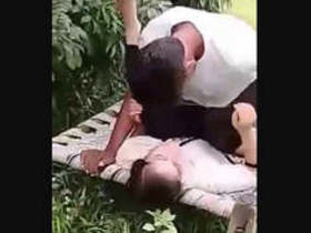 Desi lover gets wild outdoor sex in village