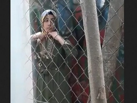 Outdoor sex with a hijabi girl