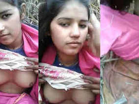 College girl flaunts her body and gets caught on camera by her boyfriend