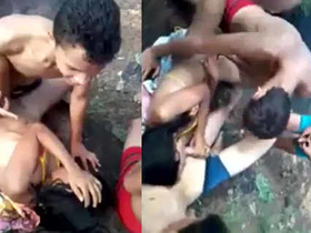 Students record hot sex in outdoor registration area
