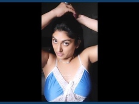 Indian babe Crystal Love gets naughty on camera