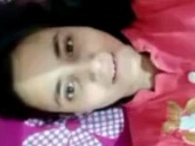 Watch a stunning Indian babe pleasure herself in a nude selfie video