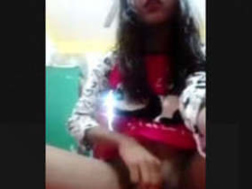 Bangladeshi girl Nowrin receives oral and fingering