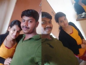Hot Desi babe gets fucked in the bedroom by her friend