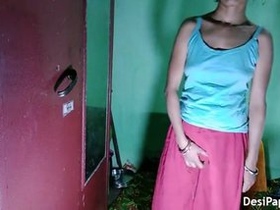 A mature Indian wife gives her husband's mother a handjob in the bedroom