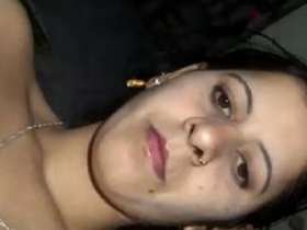 Desi aunty indulges in self-pleasure with fingering and licking