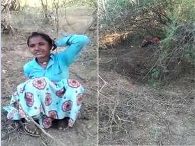 Desi college girl gets caught in the act by friends