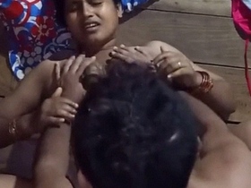 Watch a sexy hillbilly wife give her husband a hard fuck in this video