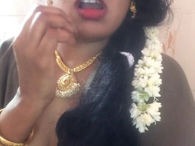 Tamil bhabhi pees in the bathroom