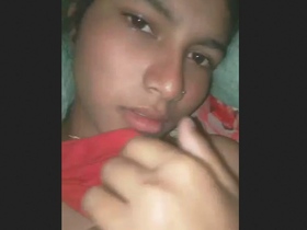 A charming girl giving oral and engaging in sexual intercourse
