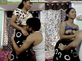 Indian Tamil girl gets painfully fucked by her boyfriend