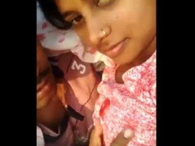 Bhabhi's love for the outdoors in a village setting