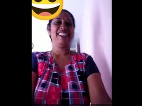 Indian bhabhi shows off her big boobs on camera