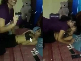 Two Indian girls have lesbian fun in this video