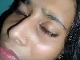 Beautiful teenage girl screams with pleasure during intense fucking