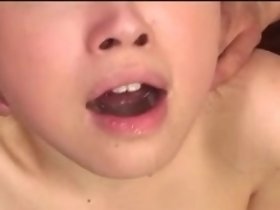 Ppp cum in mouth: Gokkun swallows it all