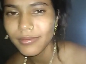 Bengali wife rides her husband in passionate video