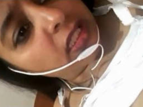Indian girl masturbates on video call with boyfriend