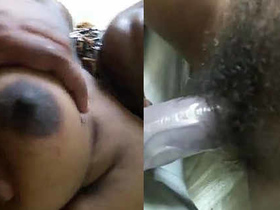 Indian maid with large breasts and crystal clear audio