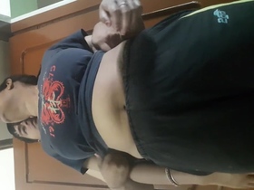 Bhabhi's seductive moves in a sizzling video featuring her curvy figure