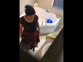 Bhabhi and her partner indulge in a steamy shower session