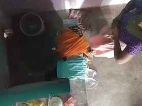 Village Bhabhi's steamy shower session