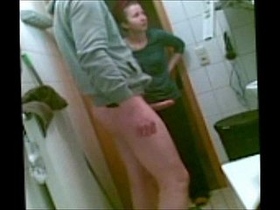 Older woman indulges in CFNM roleplay with open legs