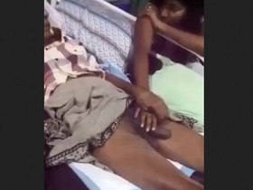 Mature and younger couple explore their sexual desires in video