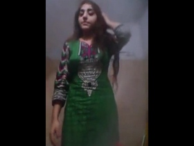 Cute Desi college girl strips and sends nude selfies to her lover's collection