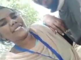 Tamil staff shares passionate outdoor sex with boss in office romance