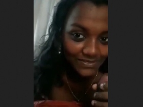 A seemingly innocent woman performs an incredible oral sex act
