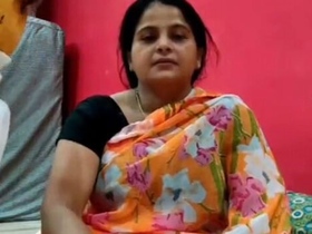 Horny bhabhi takes a creampie in her tight ass after intense sex
