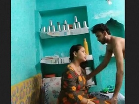 Desi babe gives a blowjob and gets fucked in return