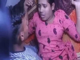 Desi bhabi's intimate nighttime rendezvous in the village