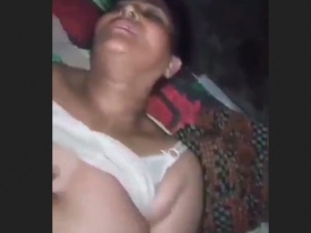 Married mature couple engages in passionate sex