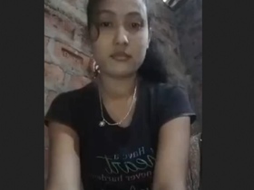 College girl Assam flaunts her slim and seductive physique in a nude video