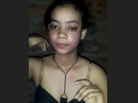 Desi girl's loud moans during fucking in MMS video