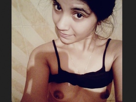 Cute desi teen gets naughty in a steamy video