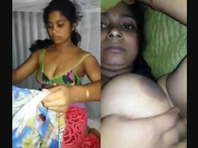Desi Bhabhi's passionate sex with husband in the village