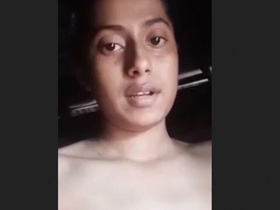 Bangladeshi girl pleasures herself in the countryside