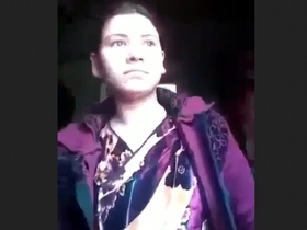 Pashto girl shows her lover what he wants in a steamy video